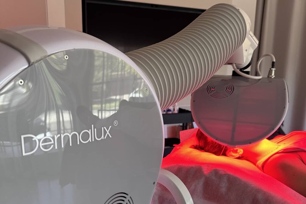 Dermalux LED light therapy